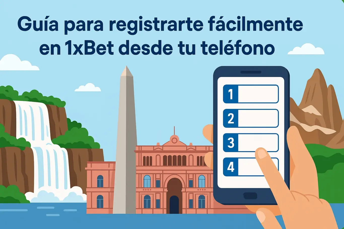 Guide to easily register on 1xBet from your phone