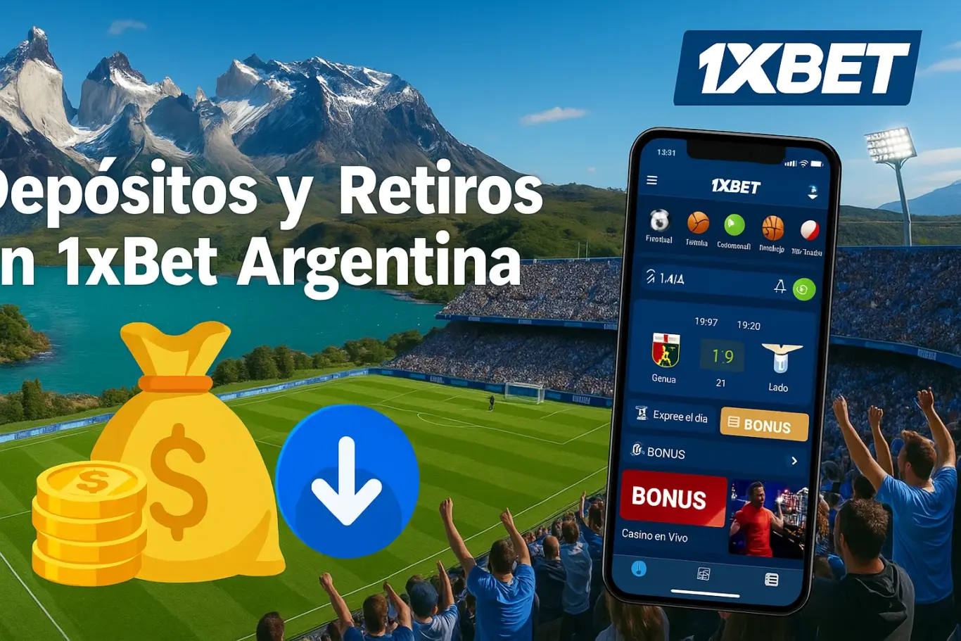Deposits and Withdrawals at 1xBet Argentina