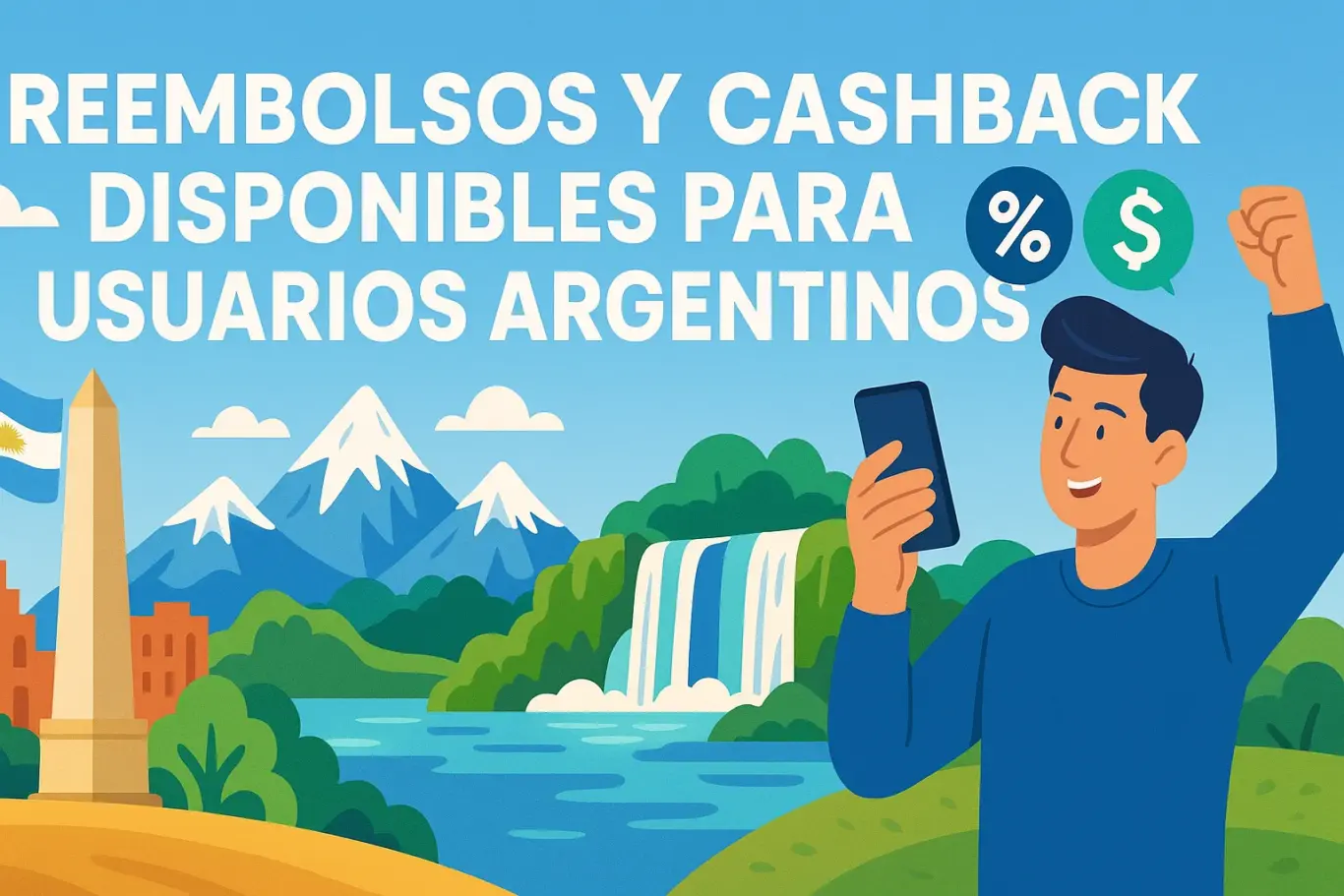 Refunds and cashback available for Argentine users